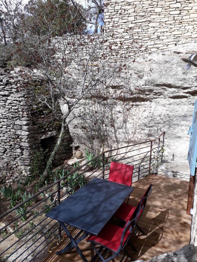 Bastide au coeur du Lubéron Lejlighed Gordes Eksteriør billede